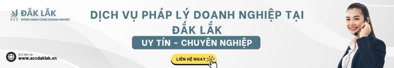 Dịch vụ pháp lý doanh nghiệp tại Đắk Lắk