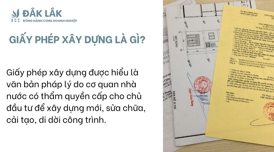 Giấy phép xây dựng là gì? 