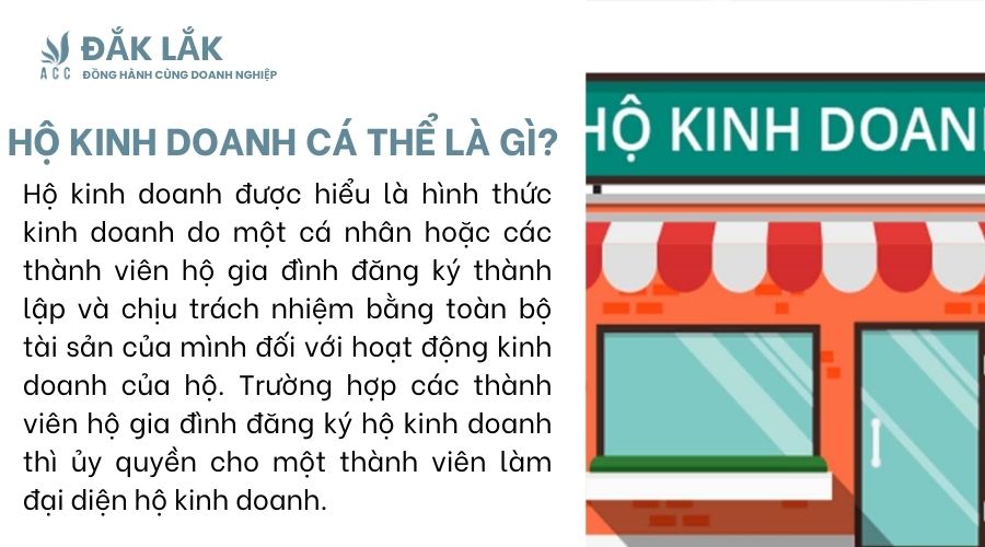 Hộ kinh doanh cá thể là gì? 