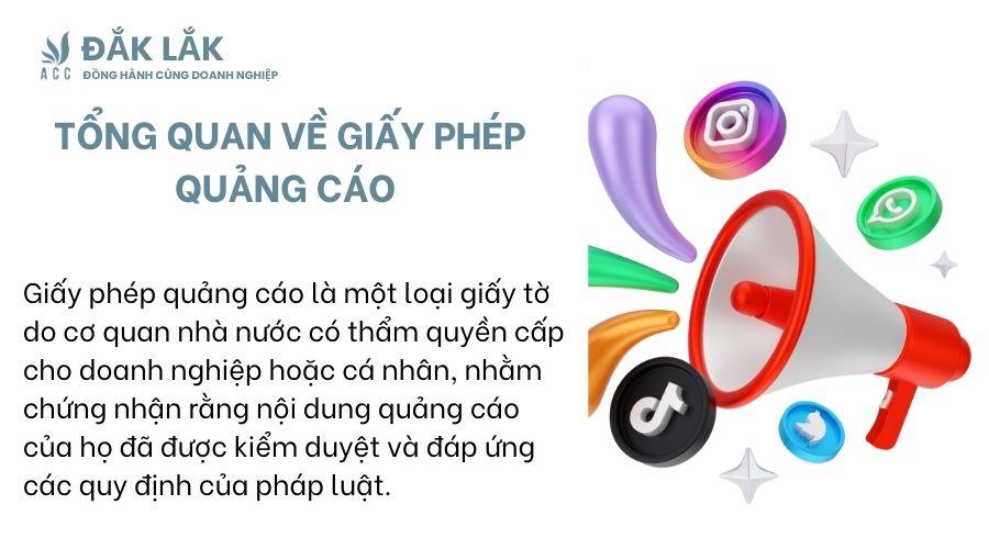 Tổng quan về giấy phép quảng cáo