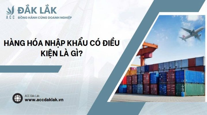 Hàng hóa nhập khẩu có điều kiện là gì?