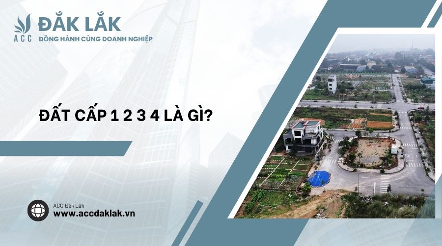Đất cấp 1 2 3 4 là gì?
