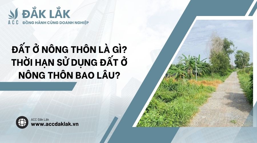 Đất ở nông thôn là gì? Thời hạn sử dụng đất ở nông thôn bao lâu?.jpg