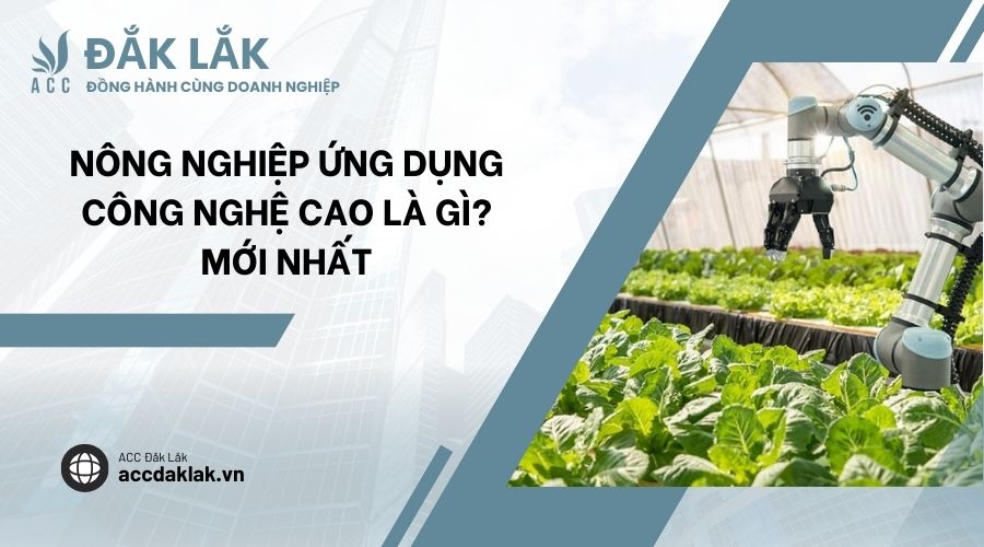 Nông nghiệp ứng dụng công nghệ cao là gì? Mới nhất