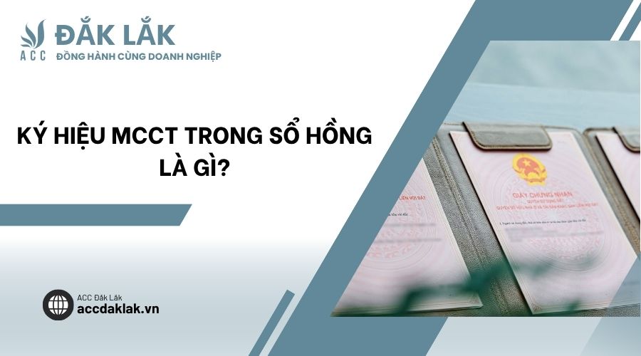 Ký hiệu MCCT trong sổ hồng là gì?