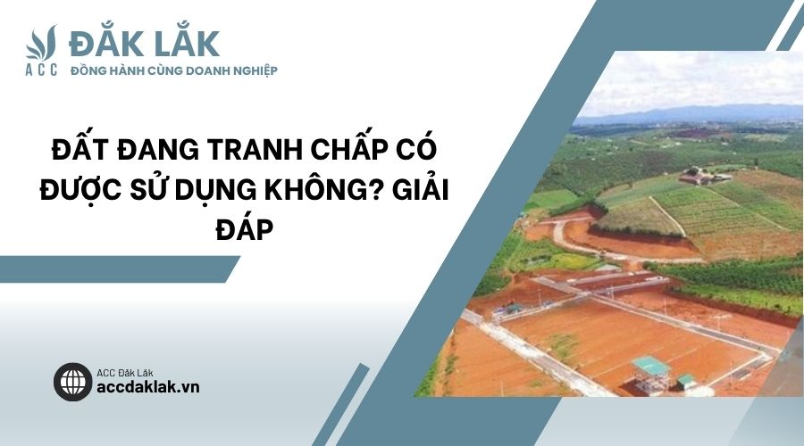 Đất đang tranh chấp có được sử dụng không? Giải đáp