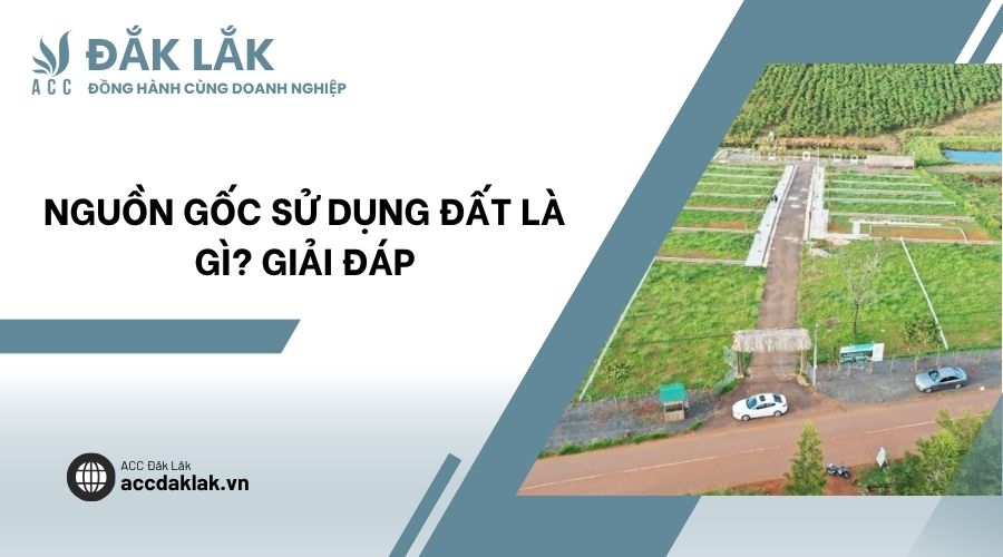Nguồn gốc sử dụng đất là gì? Giải đáp