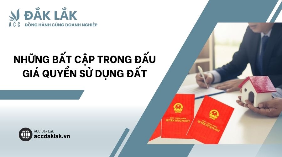 Những bất cập trong đấu giá quyền sử dụng đất