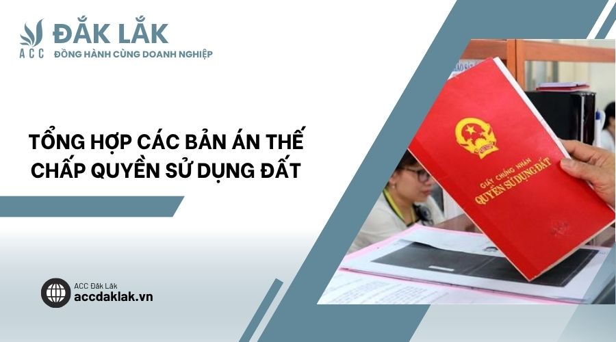 Tổng hợp các bản án thế chấp quyền sử dụng đất