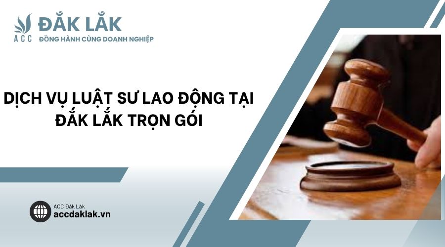 Dịch vụ luật sư lao động​ tại Đắk Lắk trọn gói