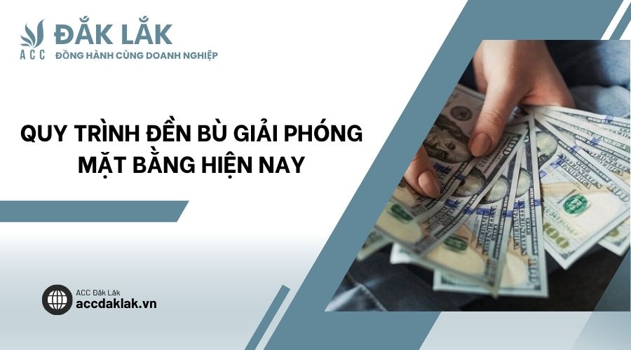 Quy trình đền bù giải phóng mặt bằng hiện nay